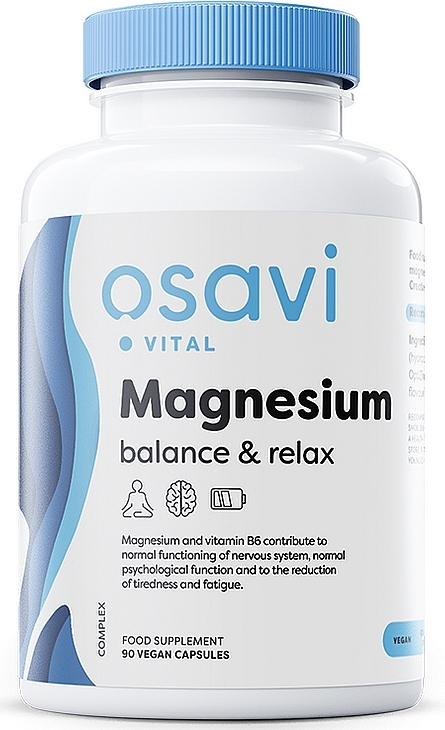 Magnesium Dietary Supplement - Osavi Magnesium Balance & Relax — photo N1