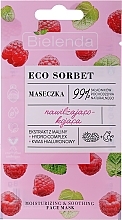 Raspberry Face Mask - Bielenda Eco Sorbet Moisturizing & Soothing Face Mask — photo N1