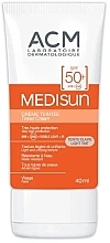 Face Foundation Sunscreen SPF 50+ - ACM Laboratoires Medisun Tinted Cream Light Tint SPF50 — photo N1