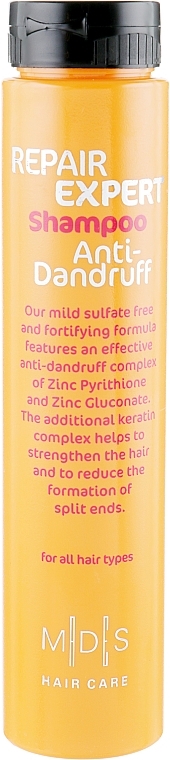 Anti-Dandruff Shampoo - Mades Cosmetics Repair Expert Shampoo Anti-Dandruff — photo N1