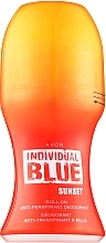 Fragrances, Perfumes, Cosmetics Avon Individual Blue Sunset - Roll-On Antiperspirant-Deodorant