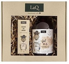 Fragrances, Perfumes, Cosmetics Set - LaQ (sh/gel/500ml + beard/oil/30ml)