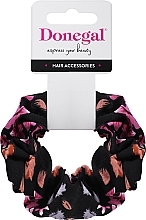 Fragrances, Perfumes, Cosmetics Hair Tie, FA-5647, black/pink - Donegal