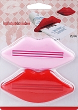 Fragrances, Perfumes, Cosmetics Tube Press, light pink and red - Deni Carte