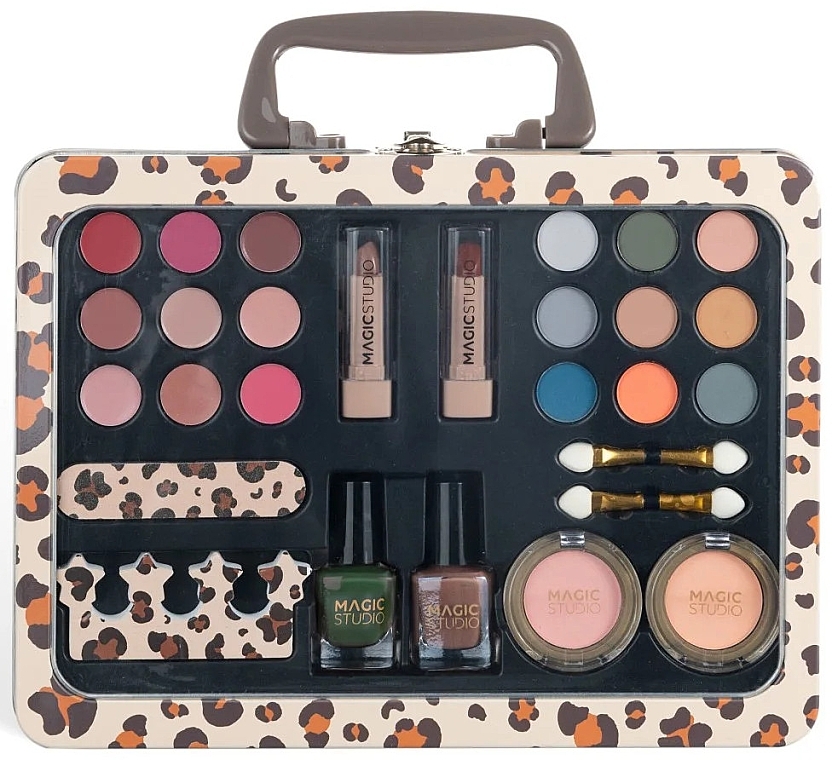 Cosmetic Set in a Case - Magic Studio Wild Safari Small Case — photo N1