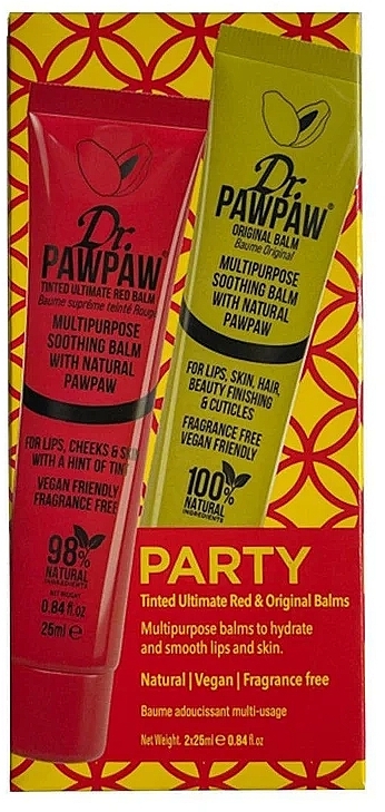 Set - Dr. Pawpaw Party Gift Set (l/balm/25ml*2)	 — photo N1