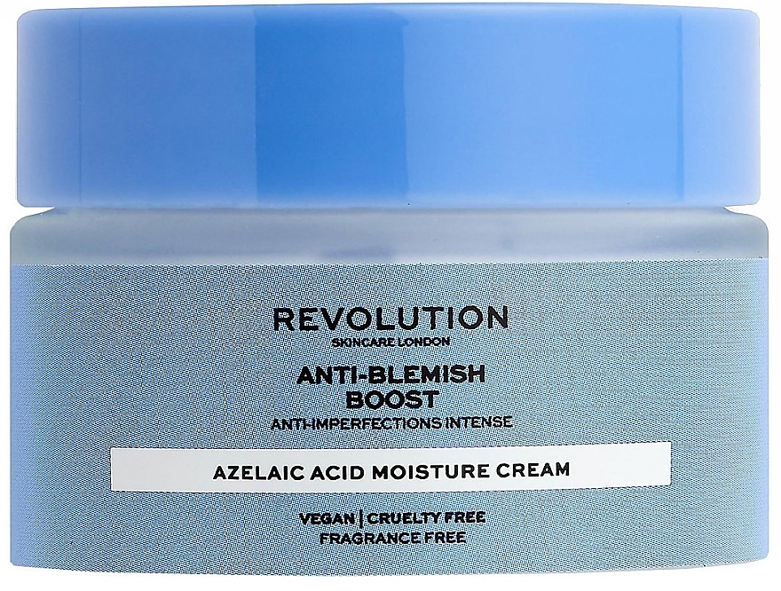 Moisturizing Cream with Azelaic Acid for Problem Face Skin - Revolution Skincare Anti-Blemish Boost Cream With Azelaic Acid — photo N1