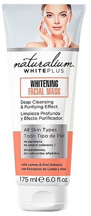 Face Mask - Naturalium White Plus Whitening Facial Mask — photo N1