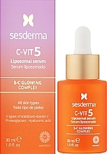 Face Serum - Sesderma C-Vit 5 Liposome Serum — photo N2