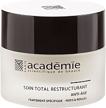 Fragrances, Perfumes, Cosmetics Restoring Concentrate Cream for Mature Skin - Academie Age Recovery Total Restructuring Care