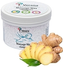 Ginger Massage Wax - Verana Massage Wax Ginger — photo N2