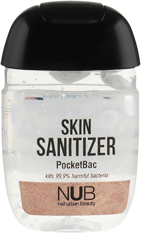 Antiseptic Hand & Foot Gel - NUB Skin Sanitizer Lime Peppermint — photo N1