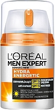 Fragrances, Perfumes, Cosmetics Moisturizing Anti-Fatigue Face Cream - L'Oreal Paris Men Expert Hydra Energetic Anti-Fatigue SPF15 Moisturiser