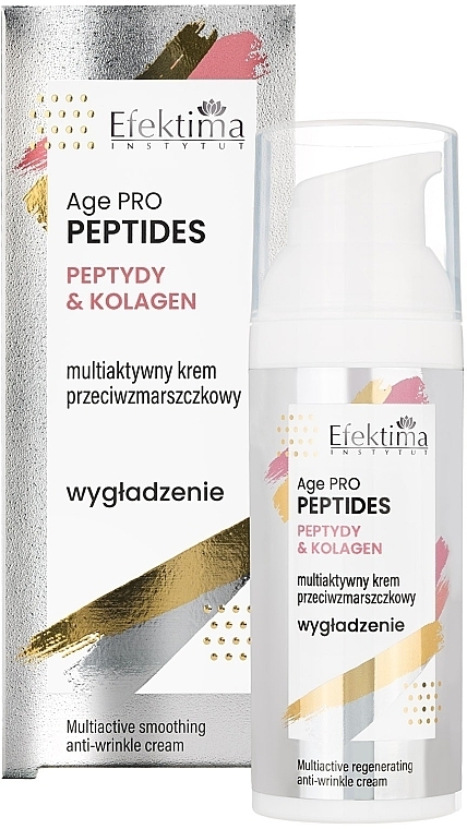 Peptides Multiactive Smoothing Anti-wrinkle Cream - Efektima Age PRO Peptides Multiactive Smoothing Anti-wrinkle Cream — photo N1