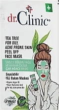 Fragrances, Perfumes, Cosmetics Face Peeling Mask with Tea Tree Oil - Dr. Clinic Tea Tree Mask