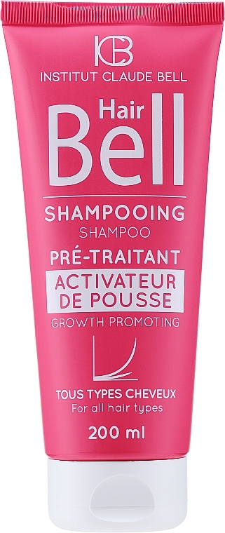 Hair Growth Accelerator Shampoo - Institut Claude Bell Hair Bell Growth Accelerator Shampoo — photo N1