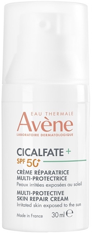 Multi-Protective Skin Repair Cream  - Avene Cicalfate+ Multi-Protective Repair Cream SPF50+ — photo N1