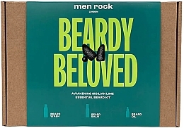 Fragrances, Perfumes, Cosmetics Set - Men Rock Beardy Beloved Kit (b/wash/100ml + b/balm/100ml + b/oil/30ml)