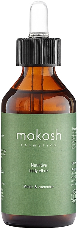 Body Elixir "Melon and Cucumber" - Mokosh Cosmetics Nutritive Body Elixir Melon Cucumber — photo N1