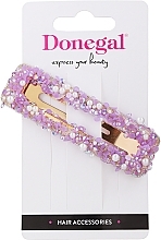 Fragrances, Perfumes, Cosmetics Hair Clip, FA-5728, purple 2 - Donegal