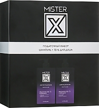 Fragrances, Perfumes, Cosmetics Men Set 'Sensitive Skin' - Liv Delano Mister X (shm/250ml + sh/gel/250ml)