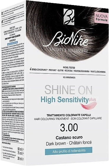 Hair Colour - BioNike Shine On High Sensitivity Hair Colouring Treatment — photo N1