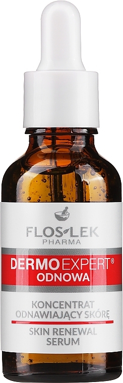 Regenerating Face Serum - Floslek Dermo Expert Skin Renewal Serum — photo N1