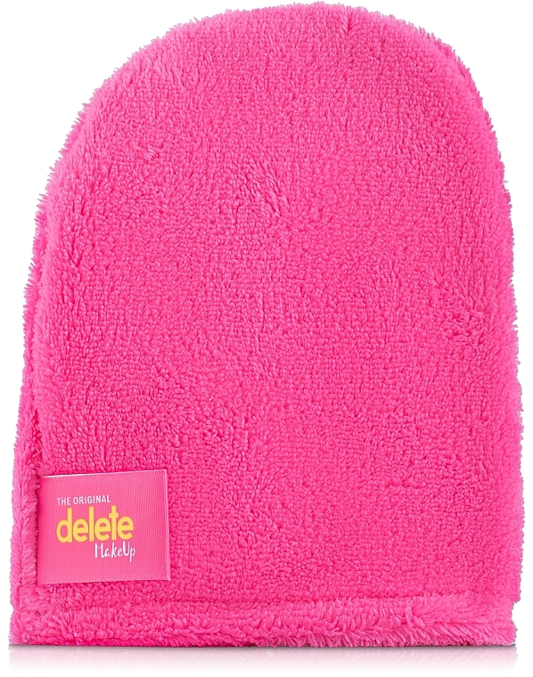 Makeup Remover Mitten, pink - Glove Delete Makeup — photo N4