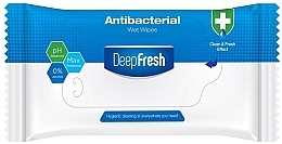 Antibacterial Wet Wipes, 15 pcs - Aksan Deep Fresh Antibacterial Wet Wipes — photo N1
