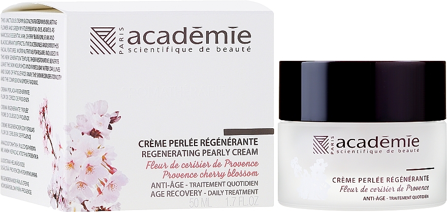 Regenerating Pearl Cream "Cherry Blossom of Provence" - Academie Regenerating Pearly Cream — photo N1