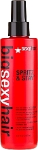 Extra Strong Hold Non-Aerosol Hair Spray - SexyHair BigSexyHair Spritz & Stay Intense Hold Fast Dry Non-Aerosol Hairspray — photo N1