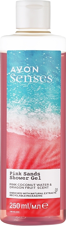 Paradise Sands Shower Gel - Avon Senses Pink Sands Shower Gel — photo N1