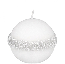 Fragrances, Perfumes, Cosmetics Decorative Ball Candle, 8 cm, white - Artman Bella