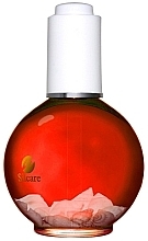 Nail & Cuticle Oil - Silcare Olive Shells Cherry Wine — photo N1