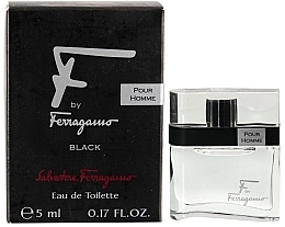 Fragrances, Perfumes, Cosmetics Salvatore Ferragamo F by Ferragamo pour Homme Black - Eau de Toilette (mini size)