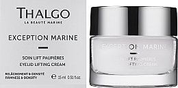 Intensive Anti-Aging Eye Lifting Cream - Thalgo Exception Marine Eyelid Lifting Cream — photo N2