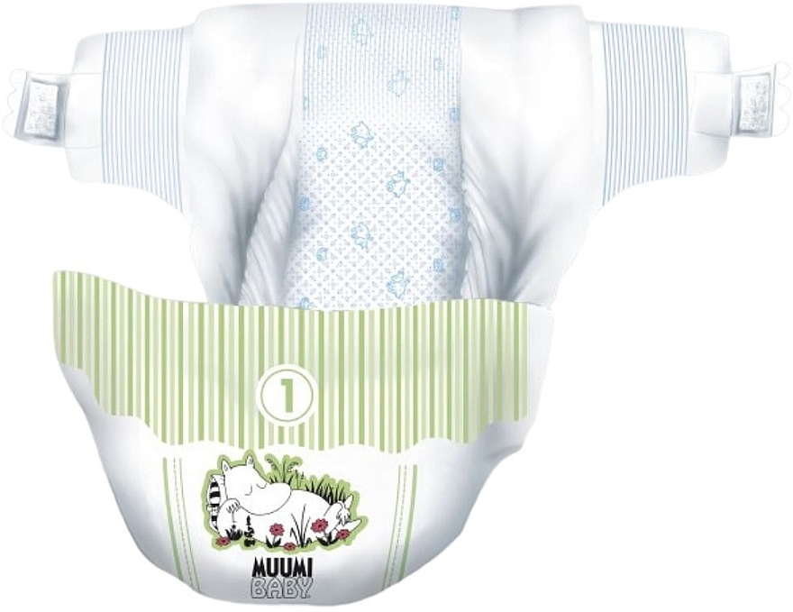 Diapers, size 5 (10-15 kg), 38 pcs - Muumi Baby — photo N2