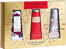 Fragrances, Perfumes, Cosmetics Set - L'Occitane Coffret Trio de Cremes Mains (h/cr/30ml + h/cr/30ml + h/cr/30ml)