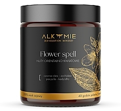 Fragrances, Perfumes, Cosmetics Soy Candle with Floral Scent - Alkmie Flower Spell