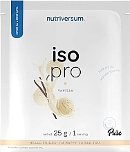 Fragrances, Perfumes, Cosmetics Vanilla Whey Protein Isolate - Nutriversum Iso Pro