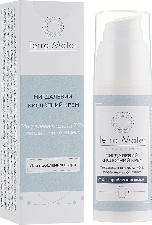 Mandelic Acid Face Cream - Terra Mater Almond Acid Face Cream — photo N1