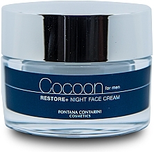 Fragrances, Perfumes, Cosmetics Men Face Cream - Fontana Contarini Cocoon Restore+ Night Face Cream