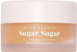 Peach Lip Scrub - NCLA Beauty Sugar, Sugar Peach Lip Scrub — photo N2