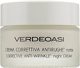 Fragrances, Perfumes, Cosmetics Anti-Wrinkle Night Cream - Verdeoasi Anti-Wrinkles Night Cream Corrective
