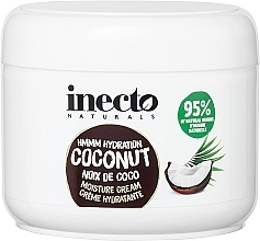 Fragrances, Perfumes, Cosmetics Coconut Moisture Cream - Inecto Naturals Coconut Moisture Cream