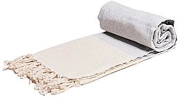 Fragrances, Perfumes, Cosmetics Hammam Towel, light grey - She Wavy