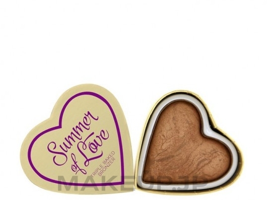 Face Bronzer - I Heart Revolution Blushing Hearts Bronzer  — photo Love Hot Summer