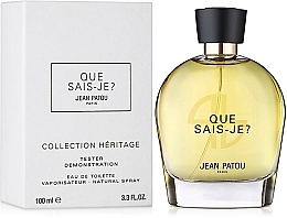 Jean Patou Collection Heritage Que Sais-Je? - Eau de Parfum (tester) — photo N2