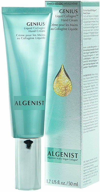 Liquid Collagen Hand Cream - Algenist Genius Liquid Collagen Hand Cream — photo N2