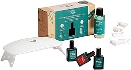 Fragrances, Perfumes, Cosmetics Set, 6 products - Manucurist Green Flash Kit Poppy Red 24W